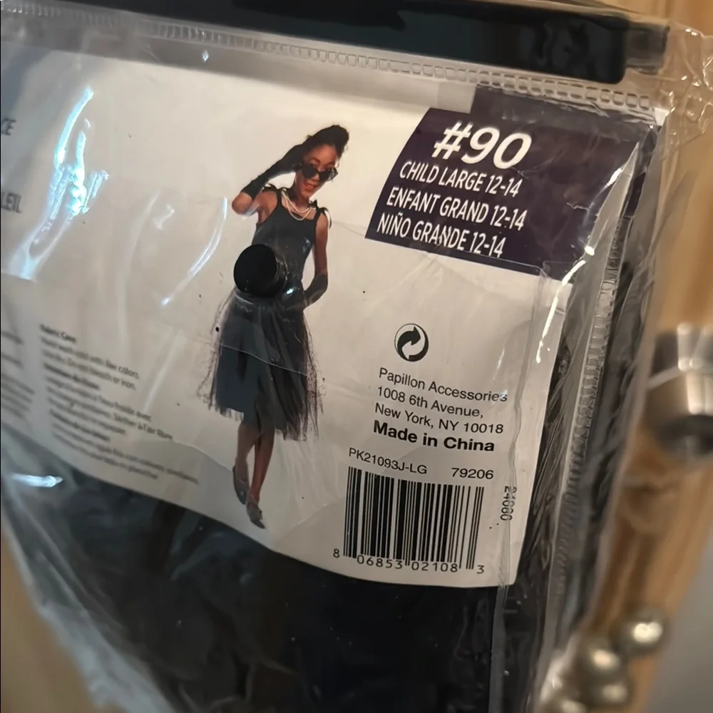 Lil' Socialite Black Costume